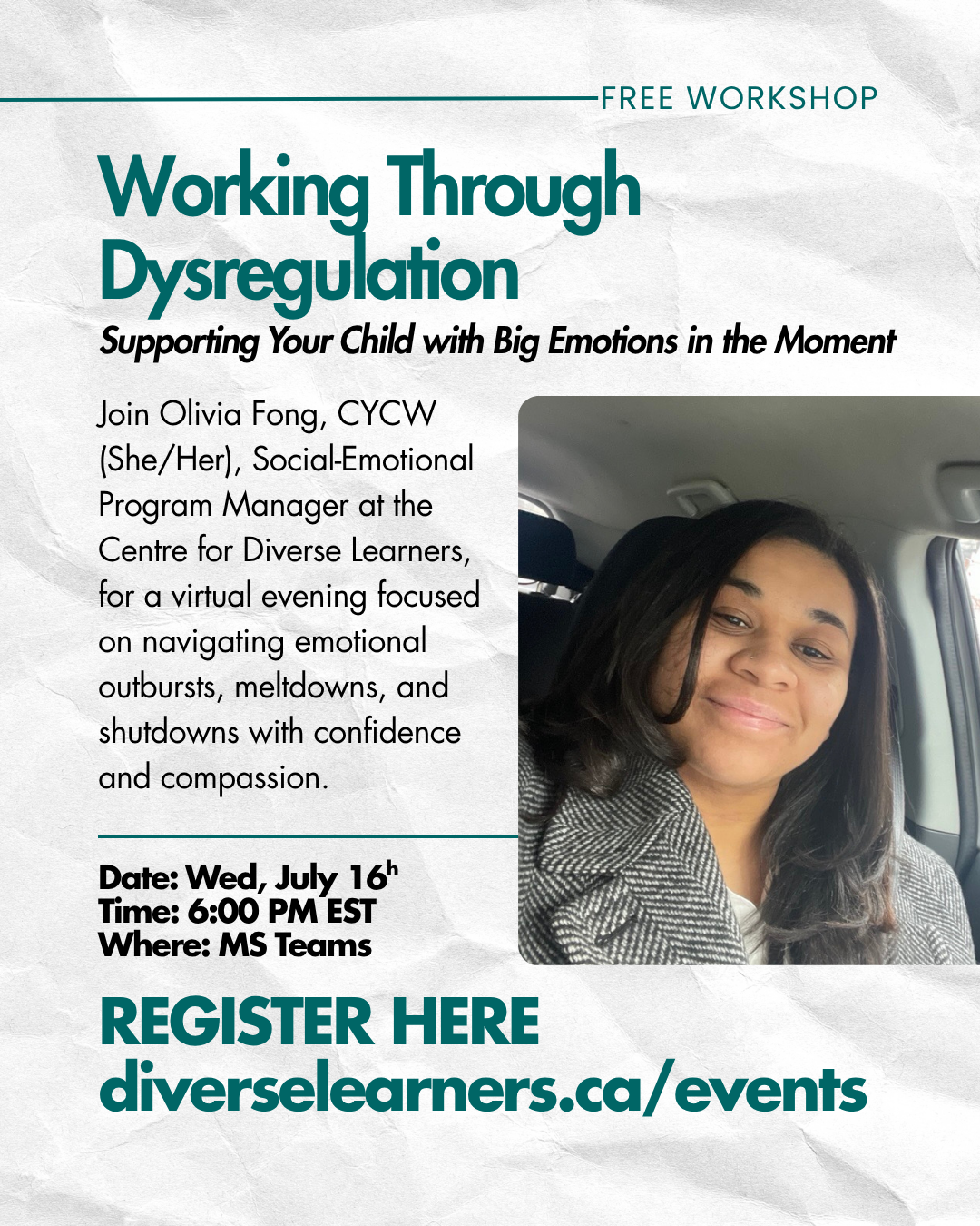 JULY WORKSHOP